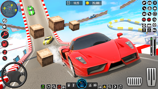 Ramp Car Games: Stunt Car Game 9