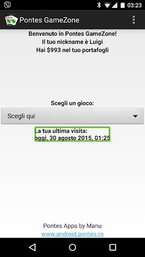 Anteprima dell'app