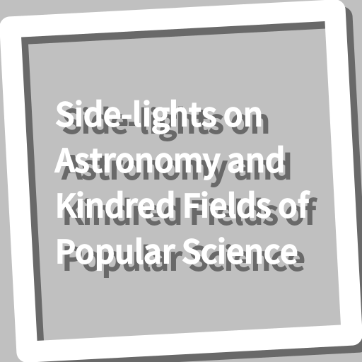 Book, Side-lights on Astronomy logo