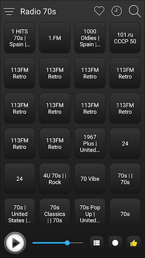 70s Radio FM AM Music Screen 2