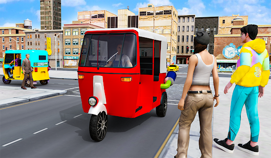 Modern Tuk Tuk Rickshaw Game 2 APK + Mod (Unlimited money) إلى عن على ذكري المظهر