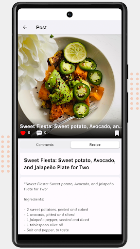Android application Meal GOAT screenshort