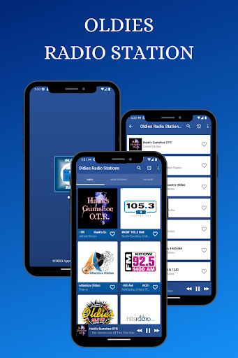 Android application Oldies Radio Stations USA screenshort