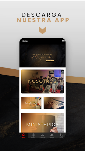 Android application Iglesia Ciudad Refugio screenshort