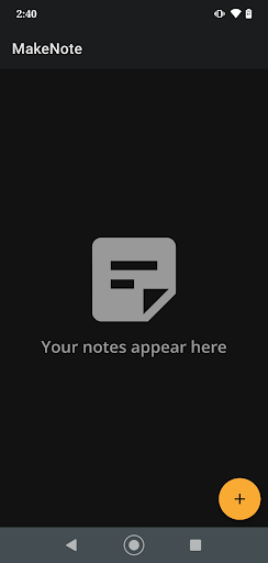 Android application MakeNote: Note, Journal, diary screenshort