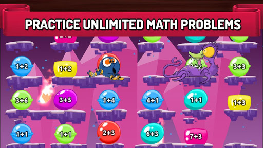 Monster Math Duel: Fun arithmetic math fight games 1133 screenshots 2