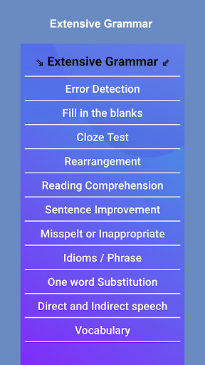 English Grammar Screen 3