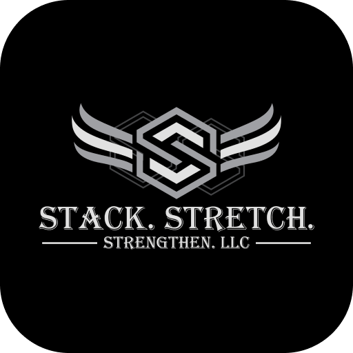 Stack. Stretch. Strengthen. logo