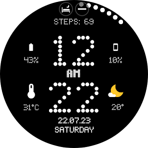 GRBL Nothing Watch Face