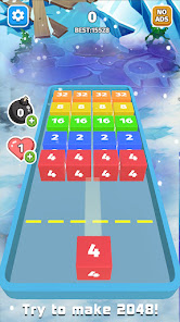 Chain Block : 2048  Merge Game  screenshots 3