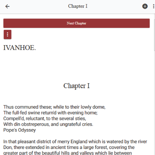 Ivanhoe  by sir Walter Scott Screenshot 3 - AppWisp.com