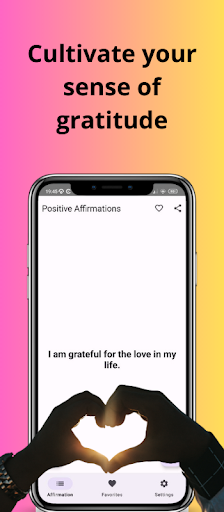Android application GoodVibesDaily reduce anxiety screenshort