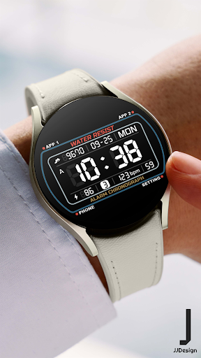 JJ-Digital030 Watch Face screenshot 16