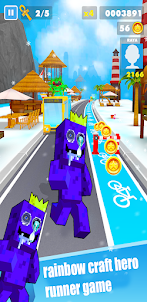 Rainbow craft hero GAME 3D