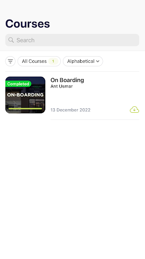 Android application Rev Barbell Weightlifting screenshort