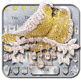 Silver Love Birds Keyboard Theme icon