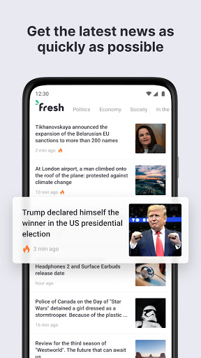 fresh - Breaking News 4.3.5 screenshots 1