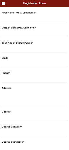 Android application Tioga County Training screenshort