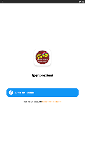 Android application Iper preziosi screenshort