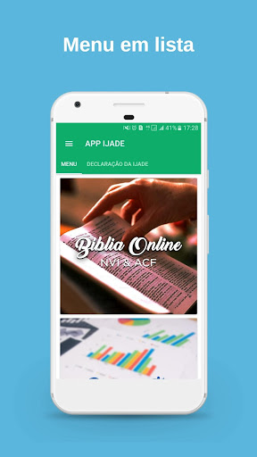 Android application APP IJADE screenshort
