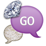 GO SMS - Diamond Lace icon