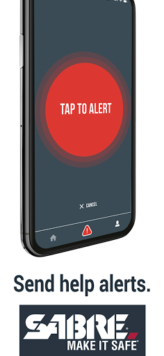 Android application SABRE Personal Safety screenshort