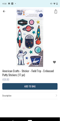 Arts and Crafts Supplies Screen 2