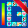 Connect - colorful casual game icon