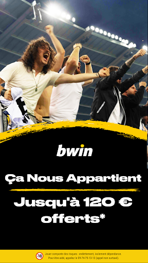 Android application bwin Paris Sportifs en Ligne screenshort
