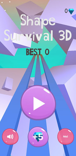 Android application Shapes Survival 3D screenshort