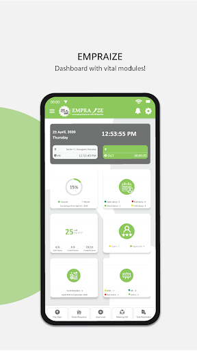EMPRAIZE|HRMS Application Screen 3