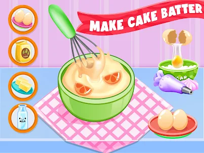 Make a Cake - Cooking Games