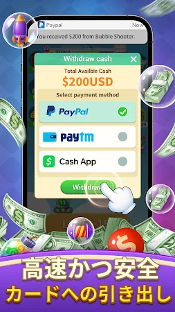 Game screenshot Bubble Shooter: Pop Cash Prize hack