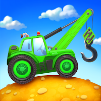 Стройка и грузовички: развивающие игры для детей