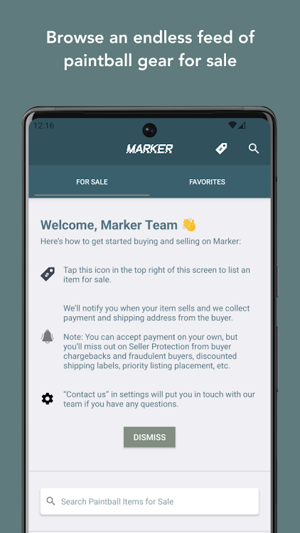 Marker - Paintball Marketplace - 1.0.2 - (Android)