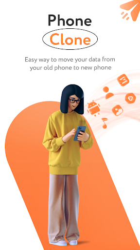 Android application Smart Switch - Phone Clone App screenshort