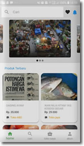 Android application el-Satu Mart screenshort
