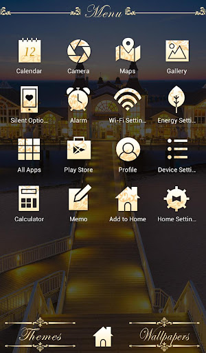 Ocean Restaurant Theme Screen 2