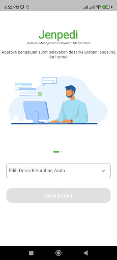 Android application Jenpedi screenshort