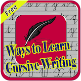 Ways To Learn Cursive Writing icon