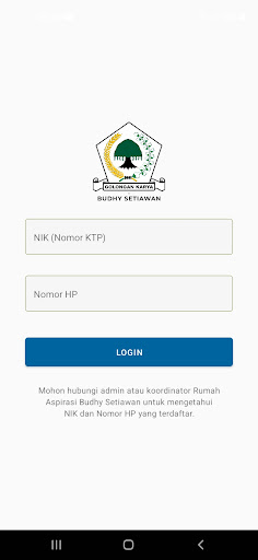 Android application Tim Budhy Setiawan screenshort
