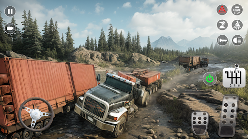Android application Truck Offroad Truck Simulator screenshort