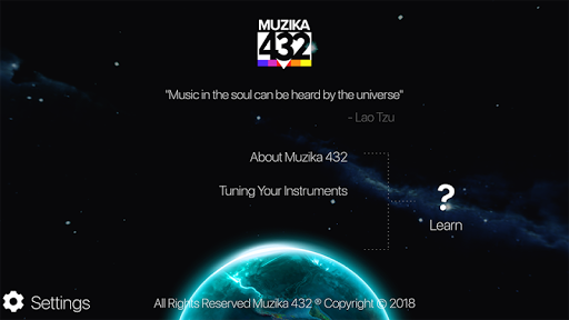 Muzika432 Tuner Screen 3