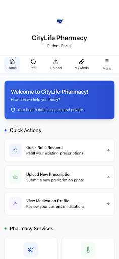 City Life Pharmacy Portal