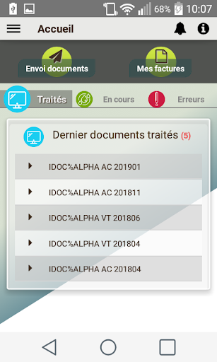App iDocus Screen 2