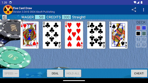 Five Card Draw Poker 8