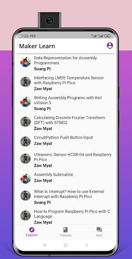 Maker Learn Screen 2