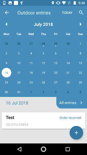 APL SalesApp Screen 2