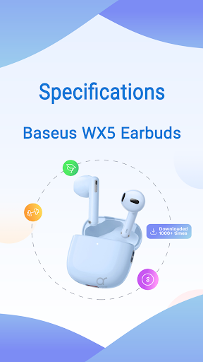 Baseus WX5 Earbuds Guide Screen 2