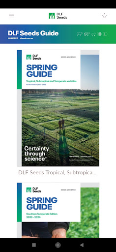 DLF Seeds Guides Screen 3